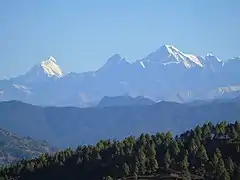 Dronagiri (Left) and Nanda Ghunti (Right)