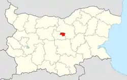 Dryanovo Municipality within Bulgaria and Gabrovo Province.