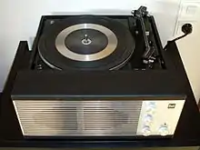 A Dual P 53 record player with 1210 turntable