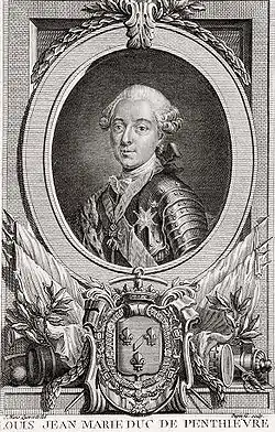 Louis Jean Marie de Bourbon, Duke of Penthièvre