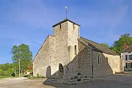 The church in Duesme