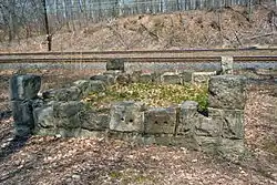 Enclosure where the majority of human remains are believed to rest, possibly after having been moved