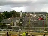 Dunboyne railway station under construction (September  2009)