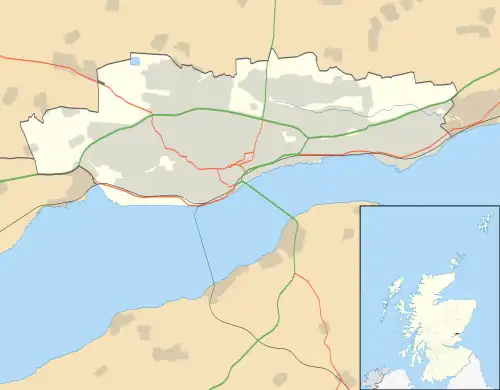 Baxter Park is located in Dundee