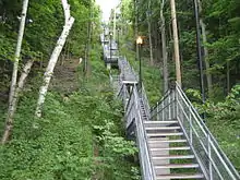 Dundurn Street South, Mountain-access stairway