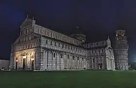 Duomo di Pisa by night