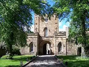 Entrance to Durham Castle