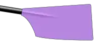 Image showing the rowing club's blade colours