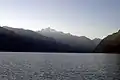 Jervis Inlet at dusk.