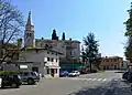 Central square in Dutovlje