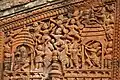 Terracotta panel in Duttapara Navaratna temple