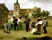 Théophile Emmanuel Duverger (before 1901) Hopscotch A physical game