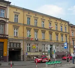 Facade on Dworcowa Street