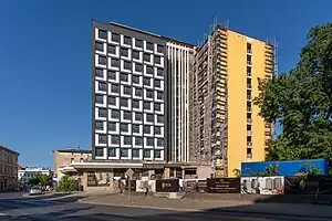 Hotel from Dworcowa Street