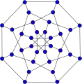 Alternative drawing of the Dyck graph.