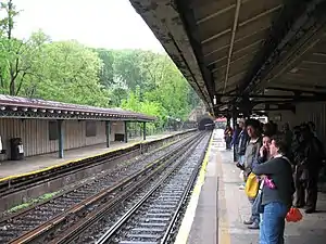 Platforms before renovation