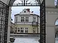 A bank building in Dynów