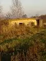 Abandoned food preparation hut