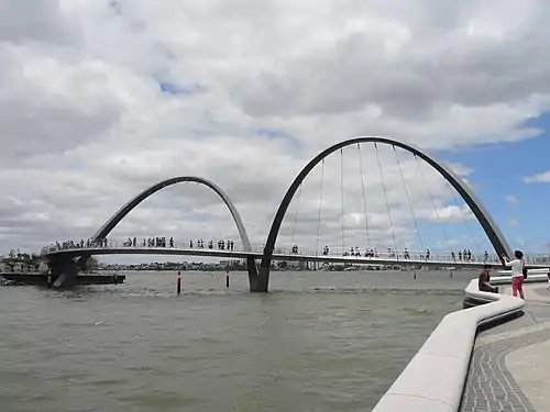 Elizabeth Quay Pedestrian Bridge