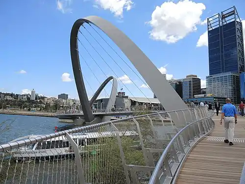 Elizabeth Quay Pedestrian Bridge