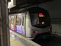 MLR E67-E114 at Hung Hom station on its third last day of service on 4 May 2022