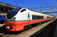 4-car E751 series EMU on a Tsugaru service, July 2011