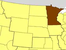 Location of the Episcopal Church in Minnesota