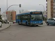 Image 149A typical transit bus in Madrid, Spain. (from Transit bus)