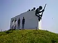 Monument in Distomo for the Distomo massacre by Aggelika Korovessi.