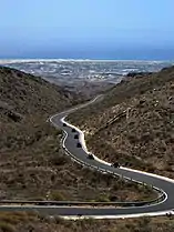 View from the panoramic area of Degollada de las Yeguas