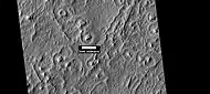 Circular structures on floor of Schiaparelli Crater, as seen by HiRISE under HiWish program