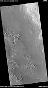 Wide view of brain terrain being formed, as seen by HiRISE under HiWish program