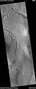 Wide view of channels, as seen by HiRISE under HiWish program