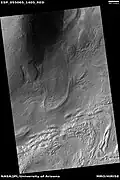 Flow, as seen by HiRISE under HiWish program