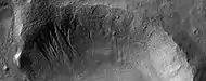 Gullies, Gullies, as seen by HiRISE under HiWish program