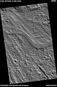 Channel near ejecta, as seen by HiRISE under HiWish program