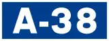 Autovía A-38 shield}}