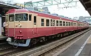 413 series and 455 series EMU which had been used by JR West on Nanao Line since 2020