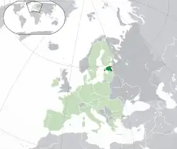 Location of Euro gold and silver commemorative coins