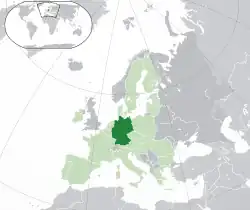 Location of Euro gold and silver commemorative coins