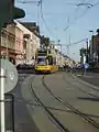 Flexity Classic in service on line 109 in Essen, Germany