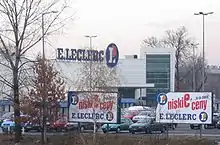 Image 47A Polish E. Leclerc in Wrocław, Poland (from List of hypermarkets)