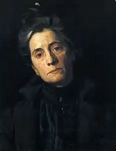 Thomas Eakins, Portrait of Susan Macdowell Eakins, Hirshhorn Museum