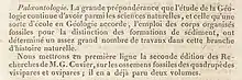 Image 10First mention of the word palæontologie, as coined in January 1822 by Henri Marie Ducrotay de Blainville in his Journal de physique. (from History of paleontology)