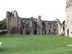 Easby Abbey claustral west range