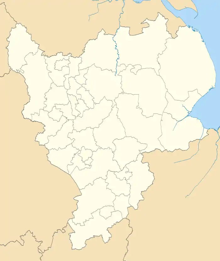 Midlands 2 East (South) is located in the East Midlands