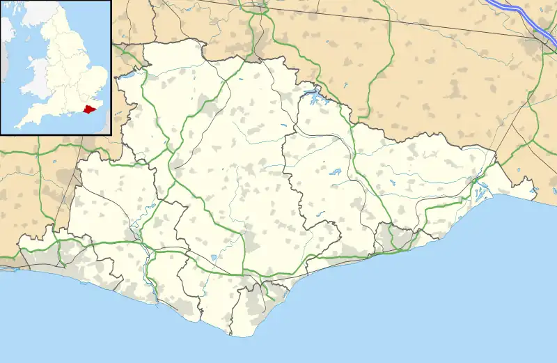 Battle of Hastings is located in East Sussex