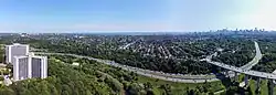 Don Valley Parkway in East York