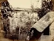 Photograph of East India Company factory in Painam, Sonargaon, Bangladesh, a major producer of the celebrated Dhaka muslins.