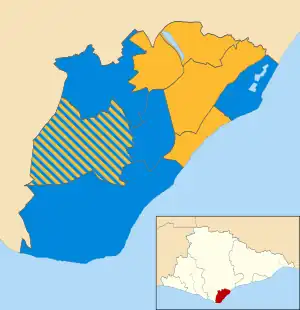 2004 results map